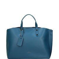 Shopper-Tasche aus glattem Leder