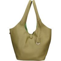 Lässige Hobo-Tasche aus genarbtem Leder