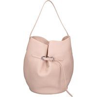 Elegante Beuteltasche aus genarbtem Leder