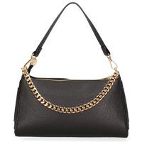 Elegante Schultertasche aus genarbtem Leder