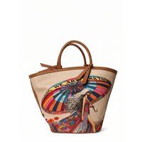 Tragetasche mit Kunst-Grafikprint