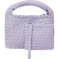Geflochtenes Handtaschen-Set in Lederoptik