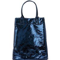 Mini-Tote-Bag mit Metallic-Effekt