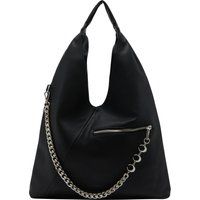 Tropfen-Hobo-Tasche mit Kettendetail