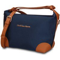 Vegane Schultertasche mit Akzenten