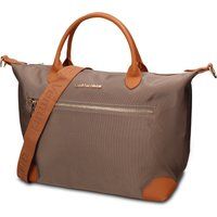 Elegante strukturierte vegane Lederhandtasche