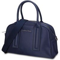 Strukturierte Henkeltasche mit abnehmbarem Gurt