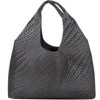 Geflochtene Leder-Hobo-Tasche