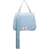 Strukturierte Henkeltasche mit Quaste