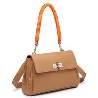 Elegante Henkeltasche in Narbenoptik