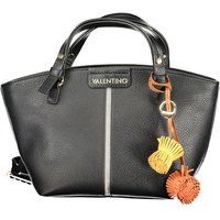 Genarbter Shopper mit dekorativen Quasten