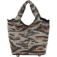 Funkelnde Strass-Hobo-Tasche mit Farbverlauf