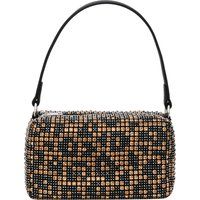 Funkelnde Mini-Box-Tasche mit Strass