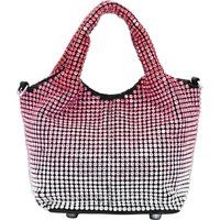 Glamouröse Strass-Hobo-Tasche mit Farbverlauf