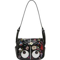 Ausgefallene Handtasche mit Comic-Grafiken
