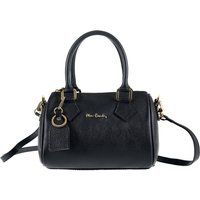 Elegante Boston-Tasche aus genarbtem Leder