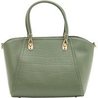 Elegante Handtasche in Kroko-Optik