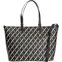 Carryall mit geometrischem Gittermuster