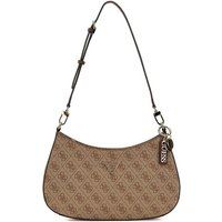 Schultertasche mit Logo-Print