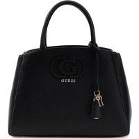 Strukturierte Henkeltasche mit Logo