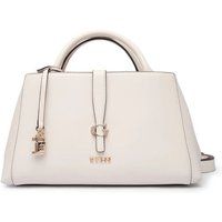 Elegante strukturierte Henkeltasche mit Anhänger