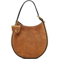 Dual Wildleder Schultertasche mit Pouch