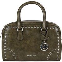 Mittelgroße Duffle-Henkeltasche mit Nieten
