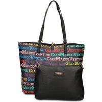 Shopper mit Logo-Print und Etui