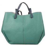 Shopper-Tasche aus strukturiertem Leder