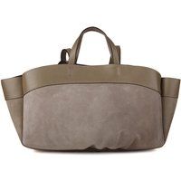 Tote-Bag aus Wild- und Narbenleder