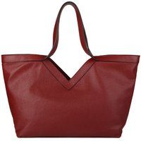 Eleganter Shopper mit V-Ausschnitt