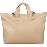 Minimalistische Tasche aus genarbtem Leder