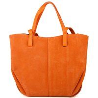 Weicher Shopper aus Wildleder