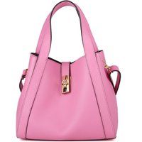 Elegante Handtasche aus genarbtem Leder