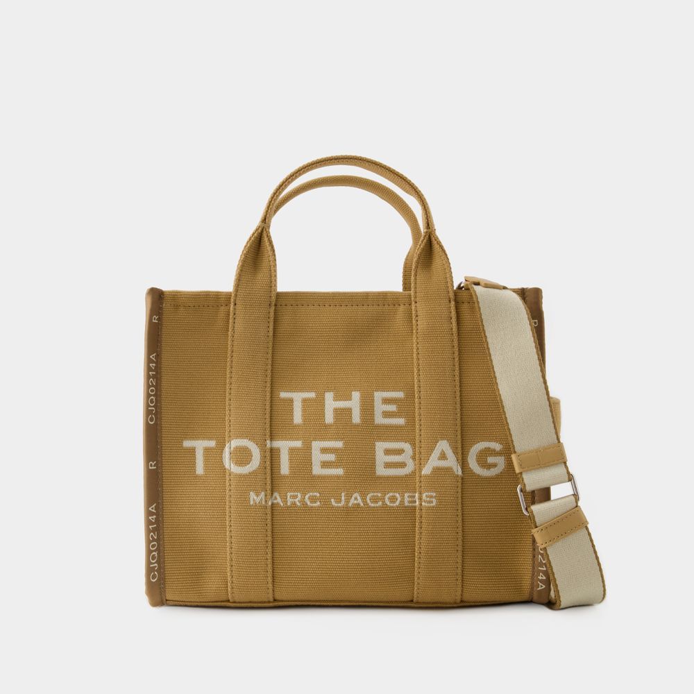 Canvas-Tragetasche mit Logo-Print