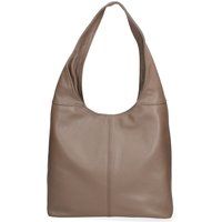 Lässige Hobo-Tasche aus Leder
