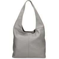 Minimalistische Hobo-Tasche aus genarbtem Leder