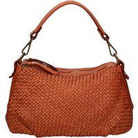 Geflochtene Leder-Schultertasche