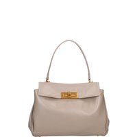 Elegante Leder-Henkeltasche