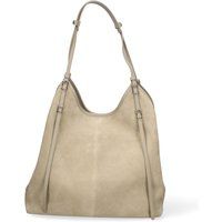 Minimalistische Hobo-Tasche aus Wildleder
