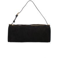 Minimalistische Baguette-Tasche aus Wildleder