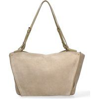 Elegante Schultertasche aus Wildleder