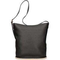 Beuteltasche aus strukturiertem Leder