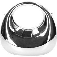 Skulpturale silberne Metallic-Handtasche