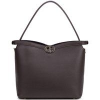 Elegante Schultertasche in genarbter Lederoptik