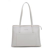 Strukturierte Saffiano Schultertasche