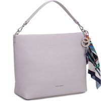 Elegante Schultertasche aus genarbtem Kunstleder