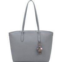 Eleganter Shopper mit Taschenanhänger