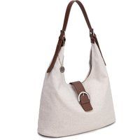 Hobo-Tasche mit Schnallendetail