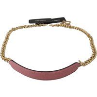 Taschengurt aus Leder und Kette